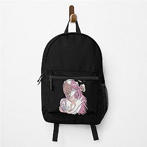 The Girl Escape Dark Fantasy Science Fiction Elfen Lied Anime Scary Vintage Backpack