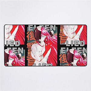 Lucy Elfen Lied Retro Stripe Design Desk Mat