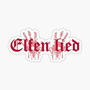 Elfen Lied Logo ORIGINAL DRAWN by SillyFun Redbubble Sticker