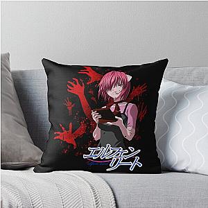 Elfen Lied Anime Gift Throw Pillow