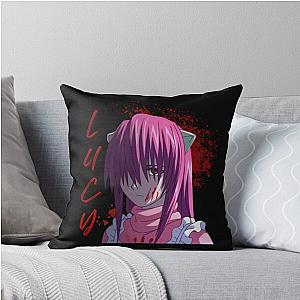 Lucy Elfen Lied Original Throw Pillow