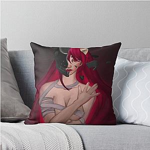 Lucy Elfen Lied Throw Pillow