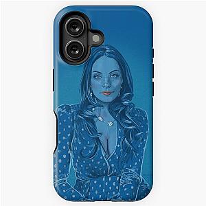 Elizabeth Gillies Rhapsody in Blue iPhone Case