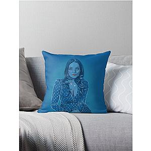 Elizabeth Gillies - Rhapsody in Blue Pillow