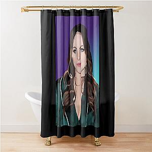 Elizabeth Gillies Artwork Shower Curtain