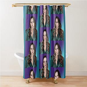 Elizabeth Gillies Artwork Shower Curtain