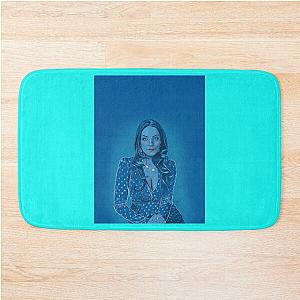Elizabeth Gillies - Rhapsody Blue Graphic Bath Mat