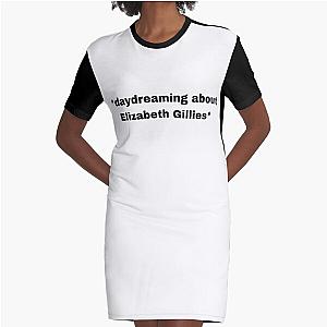 Elizabeth Gillies Graphic T-Shirt Dress