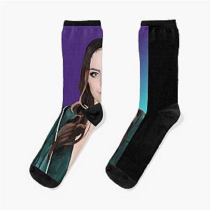 Elizabeth Gillies artwork Socks