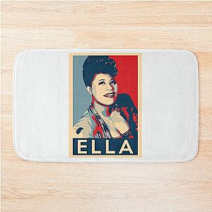 Ella Fitzgerald Hope Poster - Sizes of Jazz History Poster Bath Mat