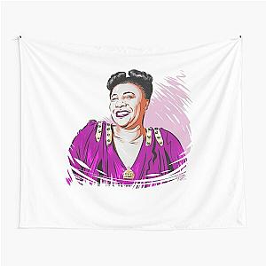 Ella Fitzgerald - An illustration by Paul Cemmick Tapestry