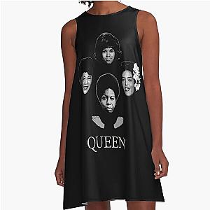 Nina Simone, Ella Fitzgerald, Billie Holiday, Aretha Franklin A-Line Dress