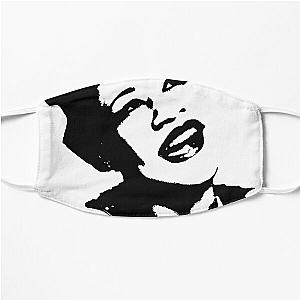 Ella Fitzgerald face - Black and White - Posterized Flat Mask