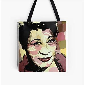 Ella Fitzgerald All Over Print Tote Bag