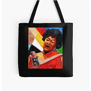 Ella Fitzgerald Lady of Song All Over Print Tote Bag