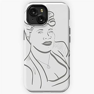 Ella Fitzgerald Line Art iPhone Tough Case