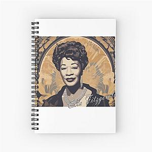 Ella Fitzgerald Spiral Notebook