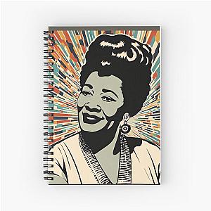 Ella Fitzgerald Spiral Notebook