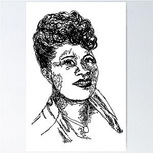 Icon: Ella Fitzgerald Poster