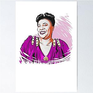 Ella Fitzgerald - An illustration by Paul Cemmick Poster