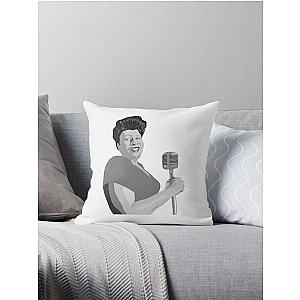 Ella Fitzgerald Throw Pillow