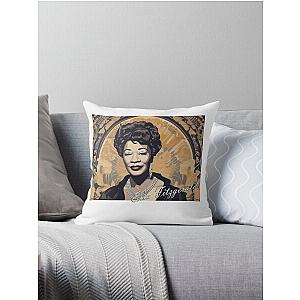 Ella Fitzgerald Throw Pillow