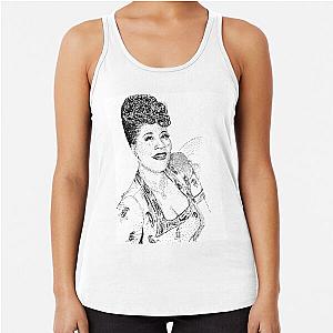 Ella Fitzgerald Famous Jazz Musician Racerback Tank Top