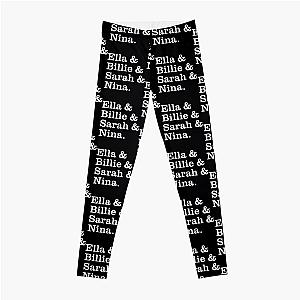 Ella  Billie  Sarah  Nina. - Great Ladies of Jazz  	 Leggings