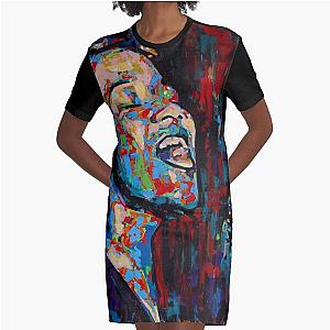 The Beauty of Ella Fitzgerald Graphic T-Shirt Dress