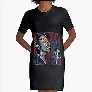 The Beauty of Ella Fitzgerald Graphic T-Shirt Dress