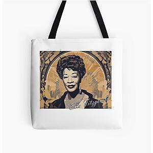 Ella Fitzgerald All Over Print Tote Bag