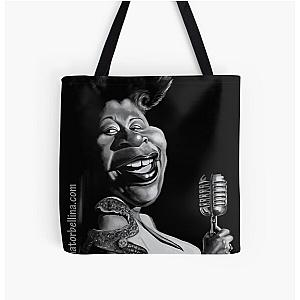 Ella Fitzgerald All Over Print Tote Bag