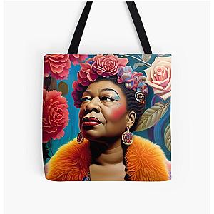 Ella Fitzgerald All Over Print Tote Bag