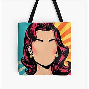 Ella Mai Draw All Over Print Tote Bag