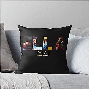 Ella Mai T-Shirt Throw Pillow