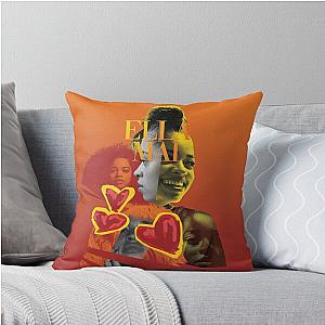 Queen Ella Mai Throw Pillow