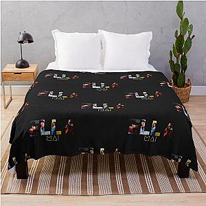 Ella Mai T-shirt sticker throw blanket