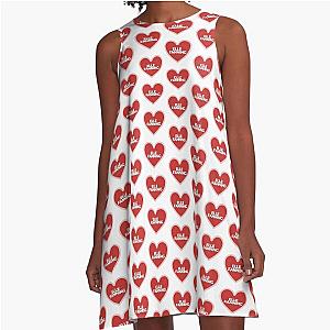 I Heart Elle Fanning Aline Dress