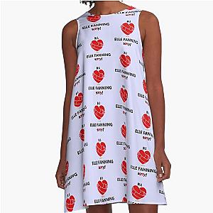 In a Relationship With Elle Fanning A-Line Dress