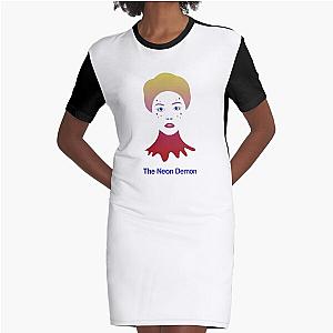 The Neon Demon Minimalist Fan Art Film Elle Fanning Nicolas Winding Refn Graphic T-Shirt Dress