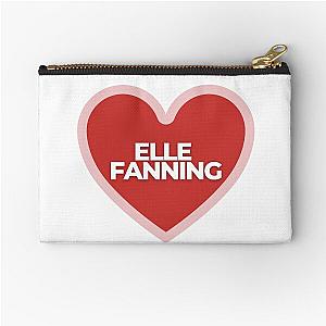 I Heart Ele Fanning Zipper Pouch