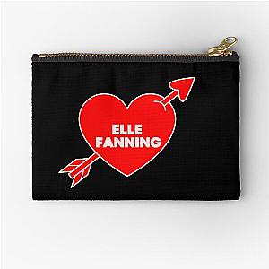 In Love with Elle Fanning Zipper Pouch