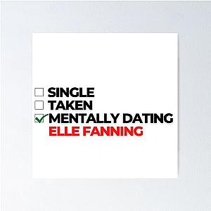 Mentally Dating Elle Fanning Poster