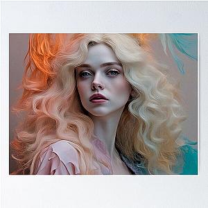 Soft image with Elle Fanning poster