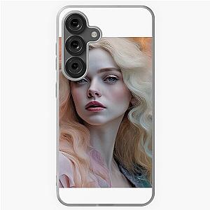 Soft image with Elle Fanning Samsung Galaxy Case