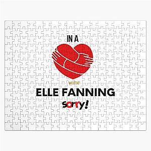 In a Relationship with Elle Fanning Sorry Jigsaw Puzzle