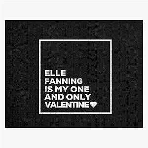 Elle Fanning Is My Valentine Jigsaw Puzzle