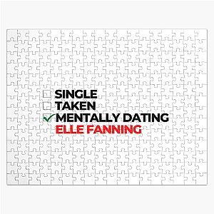Mentally Dating Elle Fanning Jigsaw Puzzle