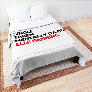 Mentally Dating Elle Fanning Comforter