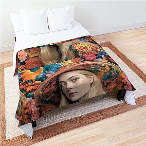 Elle Fanning Flower World Comforter